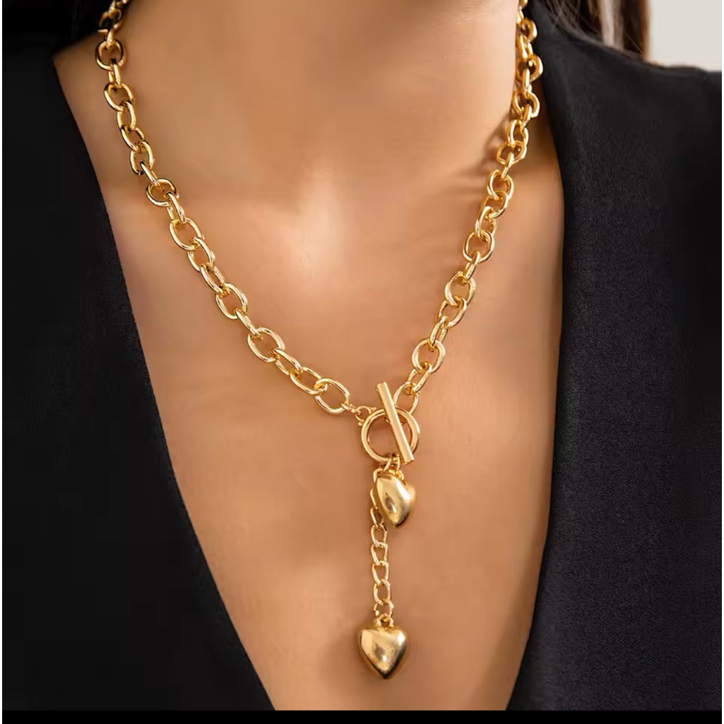 Double Hearts Necklace 25$